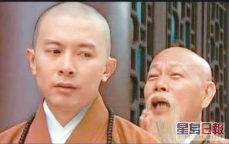樊奕敏曾公开与何宝生（左）相恋，但男方于2005年出家。