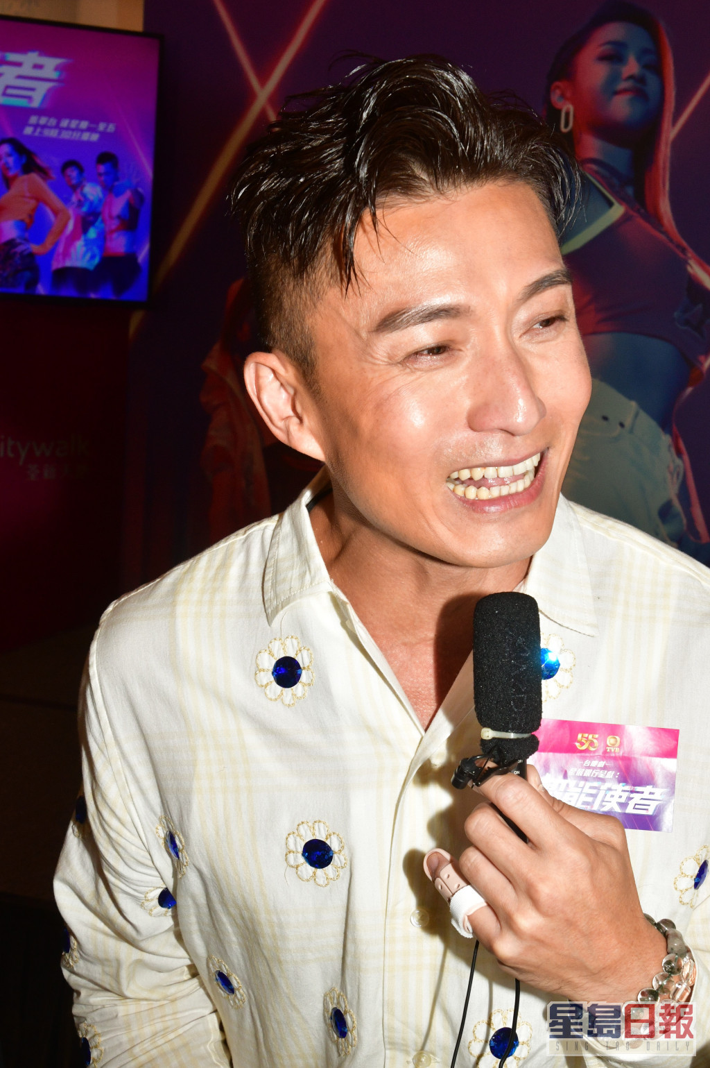 陈山聪今年有6部剧，其中两部是台庆剧，他说这么巧合，觉得是自己一个纪录。