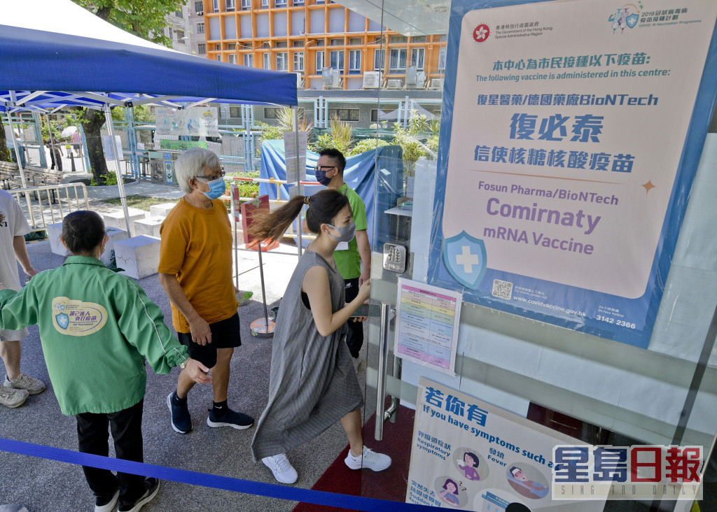 张竹君呼吁市民尽快接种3剂疫苗。资料图片