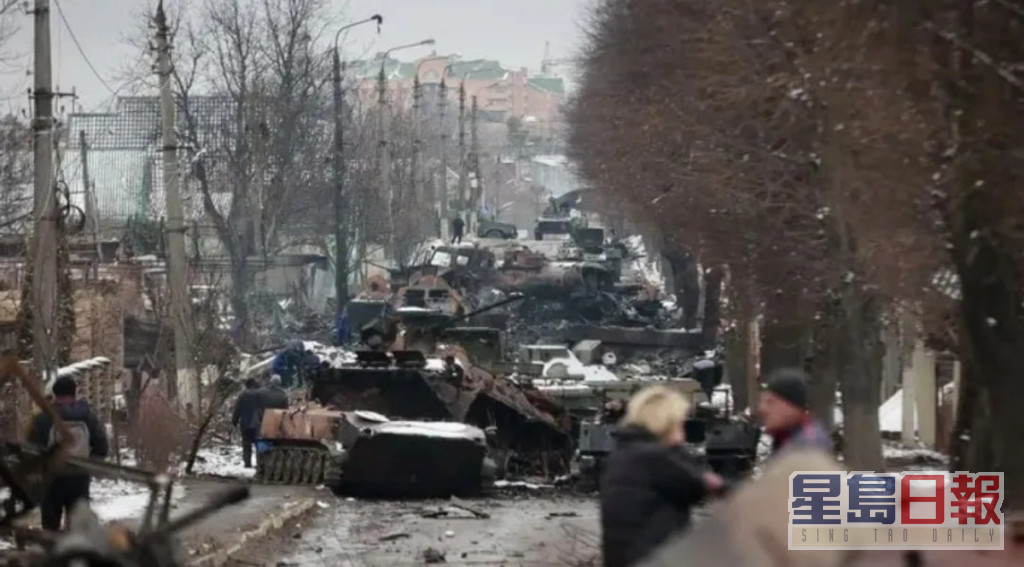 俄罗斯攻乌以来已破坏乌克兰多个城市。AP