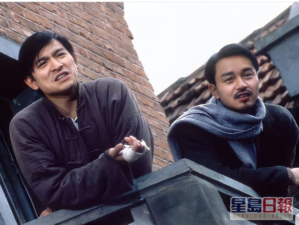 刘德华曾与张国荣合作电影《新上海滩》。