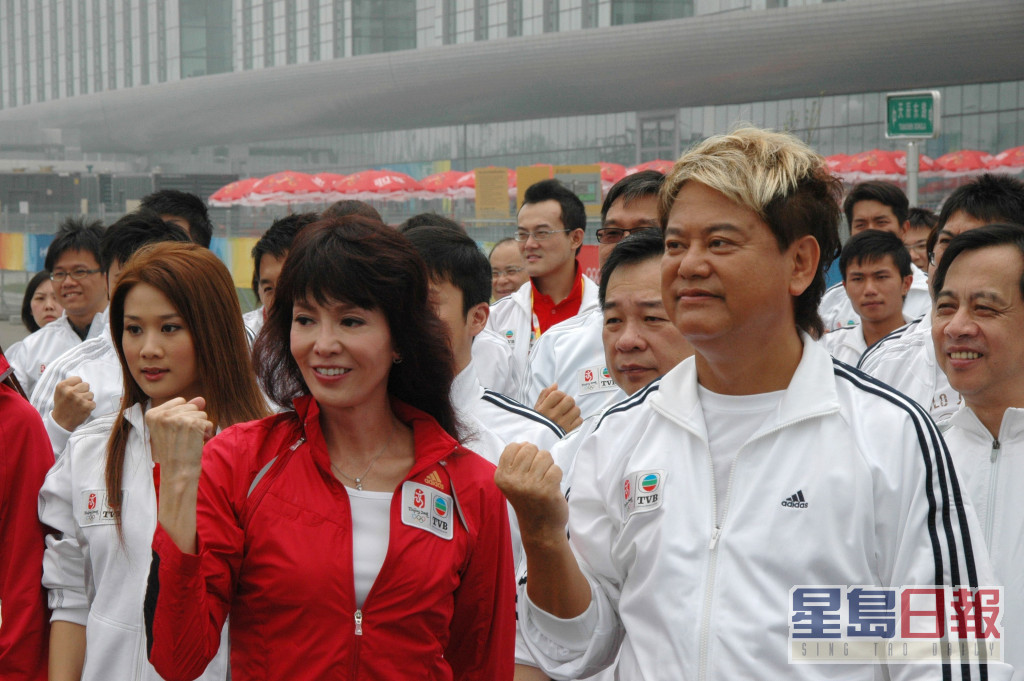 2008年北京奥运，身为金牌司仪的郑裕玲当然有份主持。