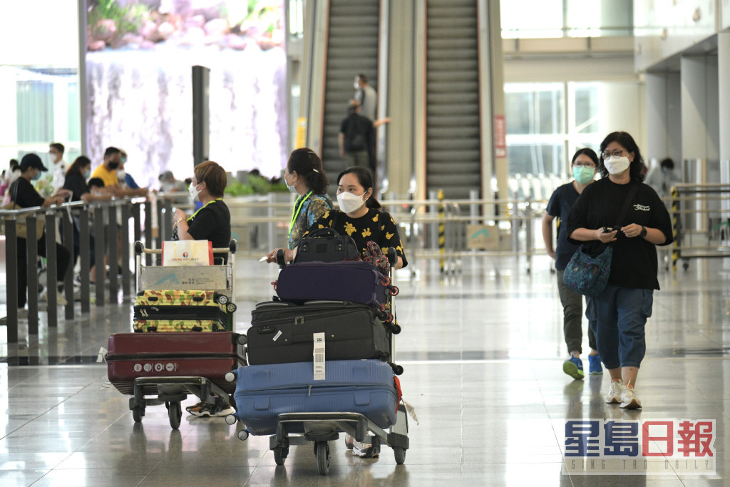 罗祥国指疫情后香港整体旅客量只剩下不足1成。资料图片