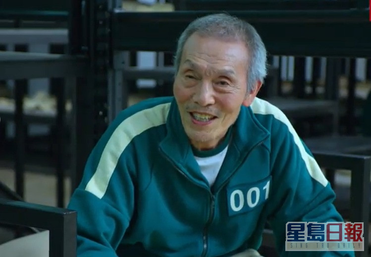 老牌演员吴永洙在《鱿鱼游戏》表现亮眼，入围金球奖最佳男配角。
