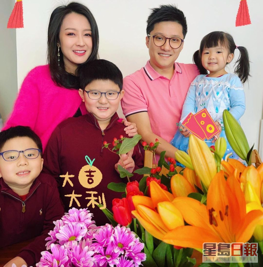 39歲陳倩揚是3子女之母。