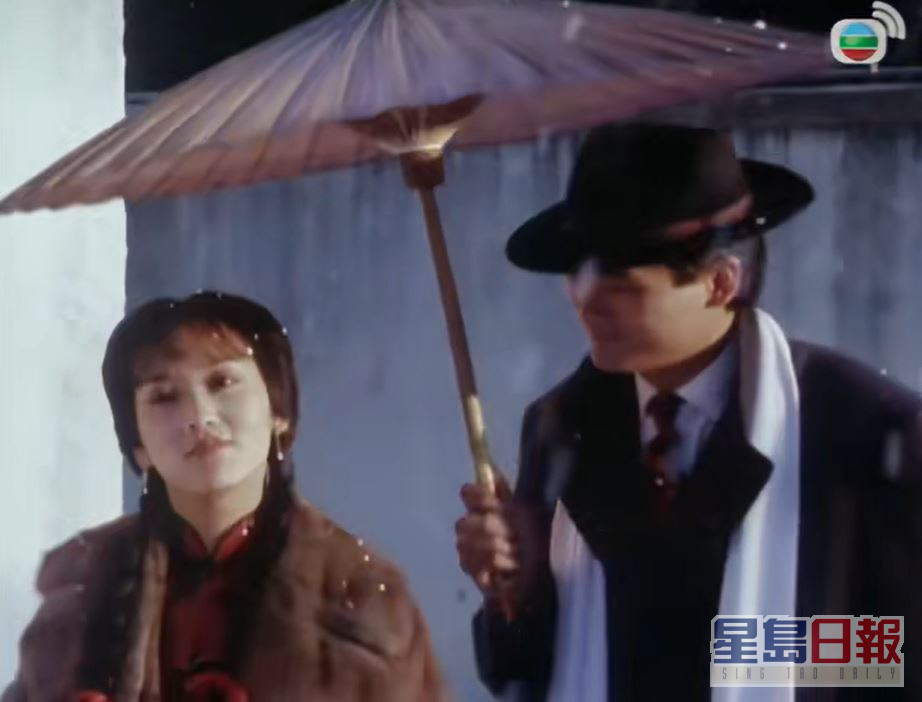 1980年拍無綫劇《上海灘》紅透半邊天。