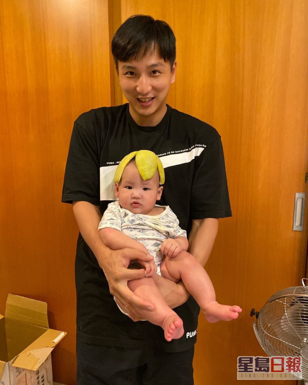 杨奇煜今年更初为人父。