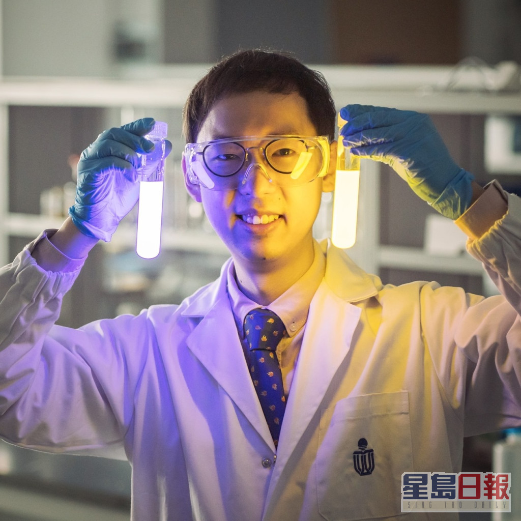 科大化学系讲师「火博士」陈钧杰在节目《学是学非》中担任专家嘉宾。