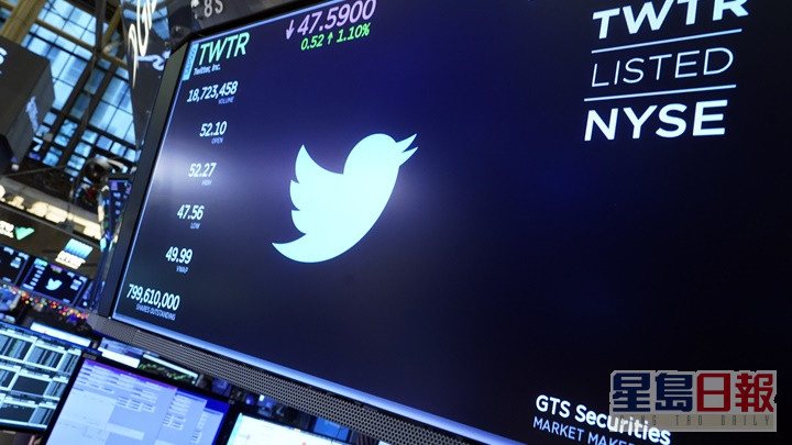 众议院调查委员会要求Twitter等社交平台索取国会暴乱事件相关记录。AP资料图片