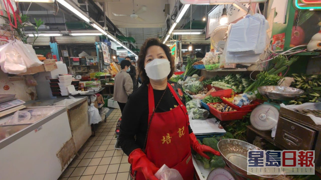 九龙城街市菜贩汤太。