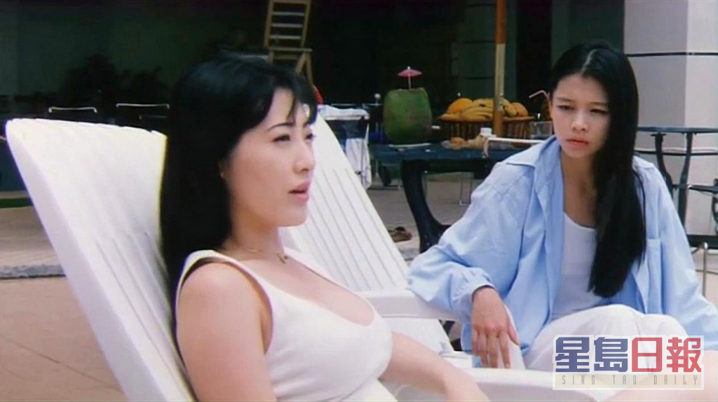杨思敏与徐若瑄在电影《魔鬼天使》中合作。