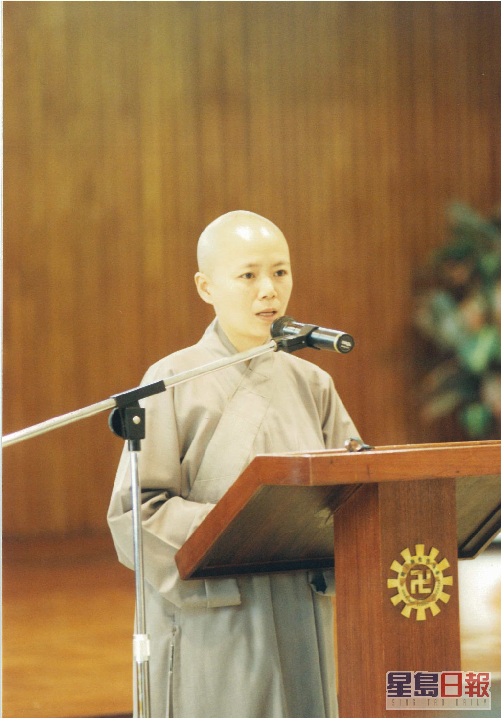 庄文清约10年前公开演讲，分享身世，希望鼓励大家去面对困苦，无怨无悔地继续之后的人生路。