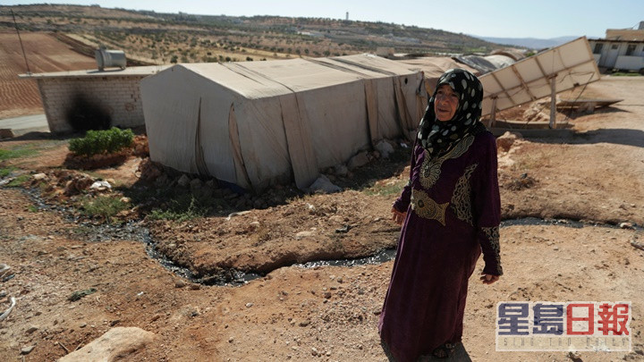 敍利亚战祸连年未止，仍有不少平民要栖身难民营。路透社资料图片