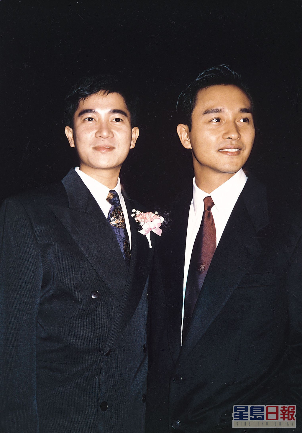杜自持指陳百強（左）及張國榮等曾合作的歌手，自他與劉德華開公司後便沒有再合作。