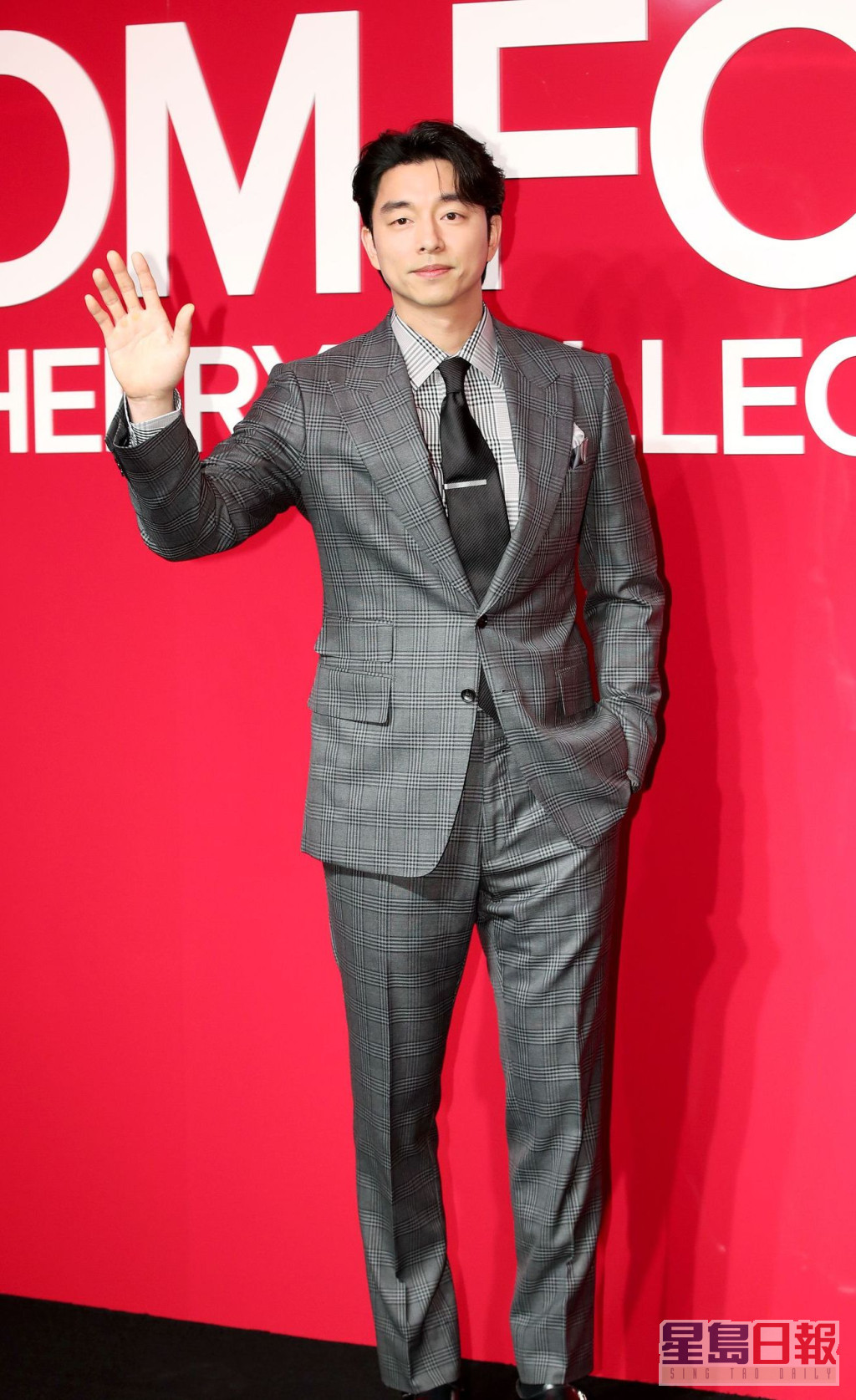 43岁韩国男神孔刘今日在韩国出席活动，完美冻龄的他样貌与《鬼怪》当红时期零分别。