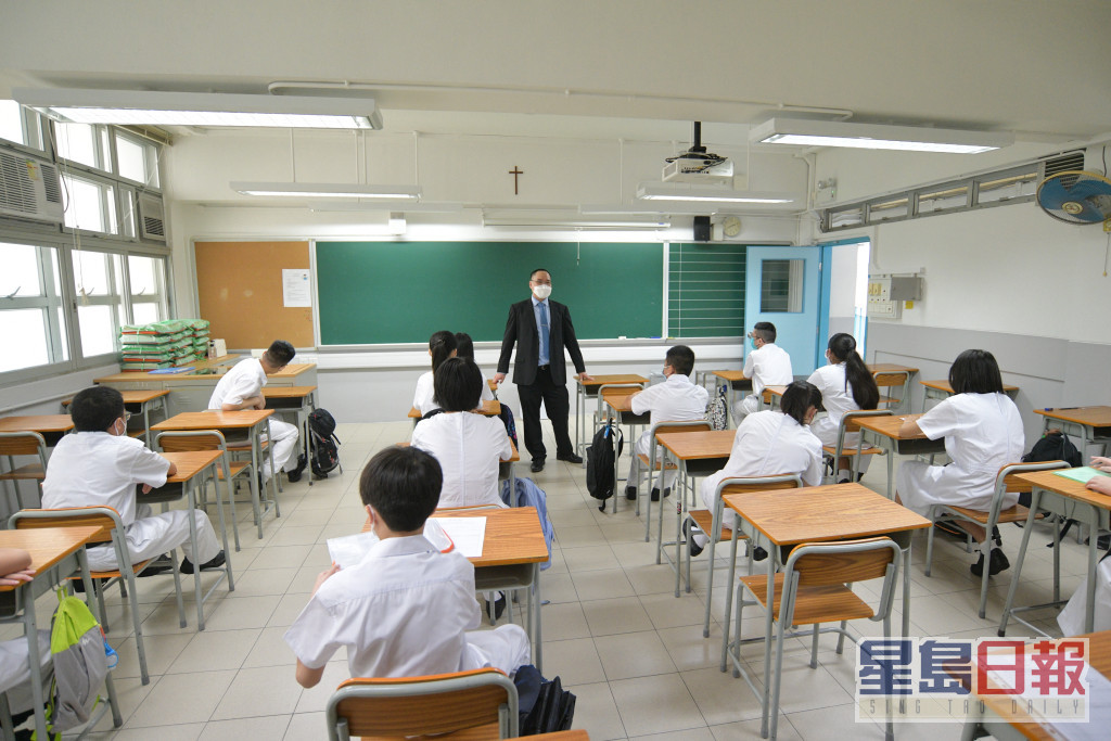 朱國強建議中小學每班人數減至20多人。資料圖片