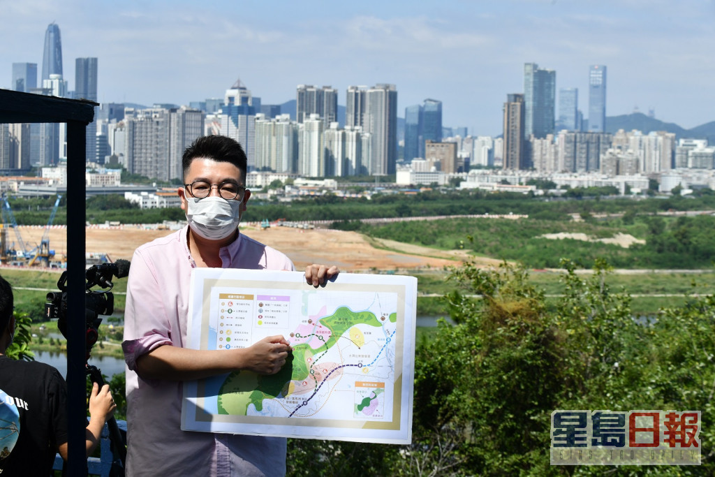 劉國勳促請政府重新規劃高球場附近發展。資料圖片