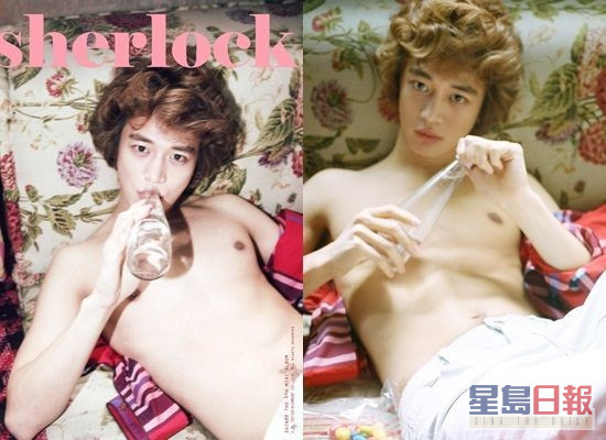 SHINee成员珉豪在《Sherlock》的专辑封面都被指意识不良。