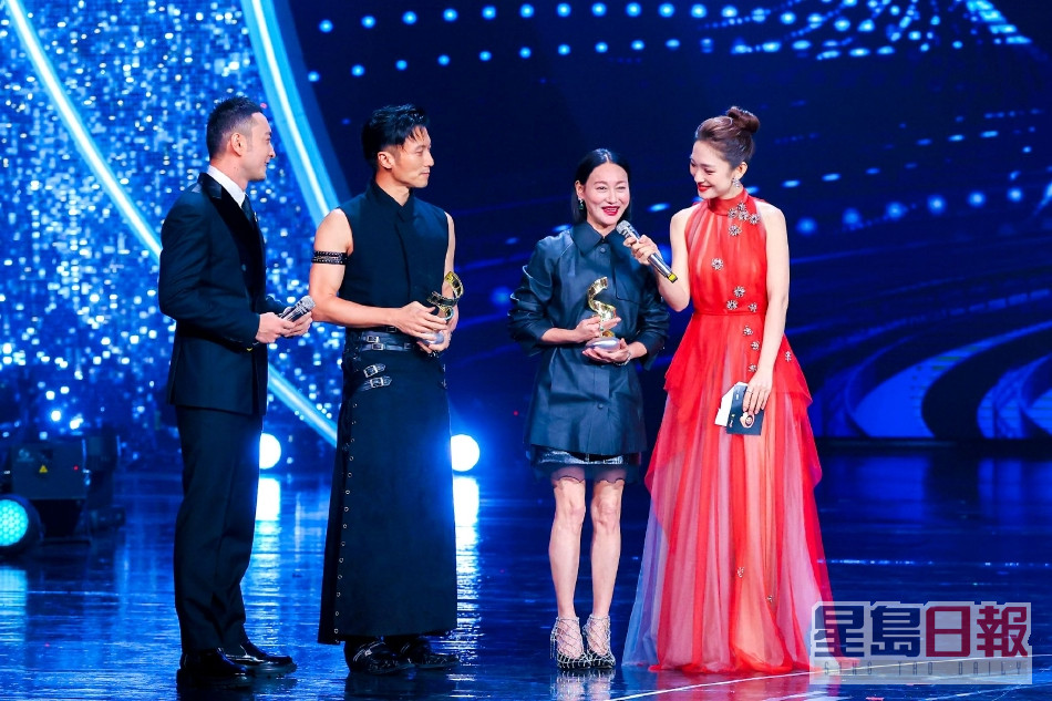 謝霆鋒和惠英红獲得「年度影響力演員」獎項。