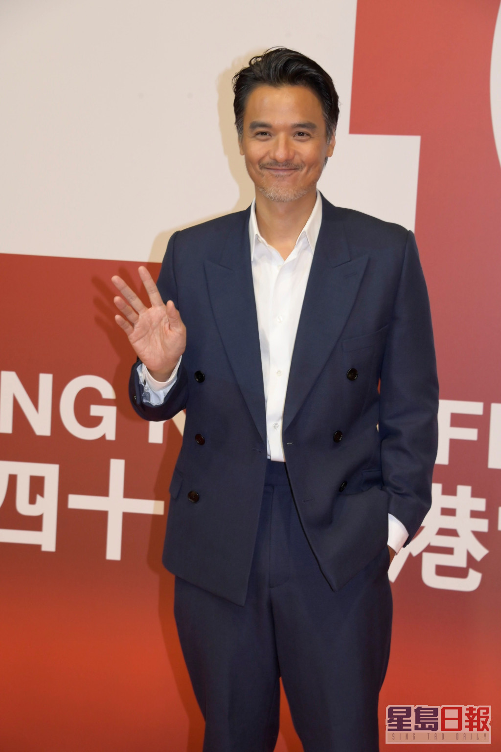 冯德伦出席第四十届香港电影金像奖。