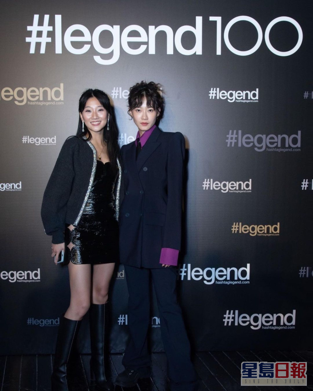 郑瑶（左）现时为时装杂志担任编辑总监。