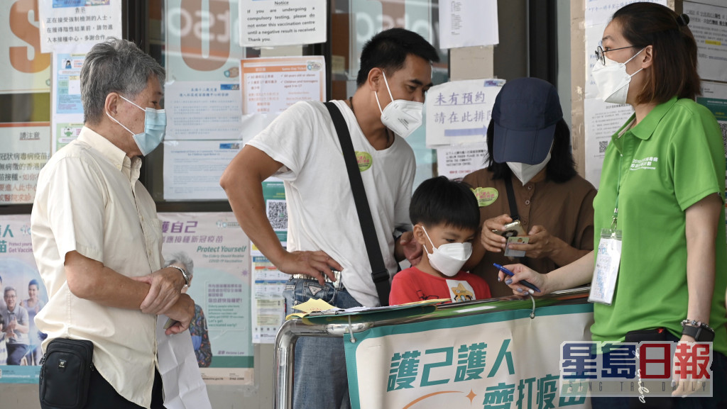 刘宇隆相信引入幼童版复必泰疫苗后，接种率未必会大增，但会逐步提升。资料图片