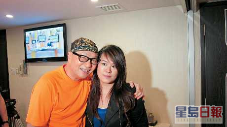 鍾偉強亦因參加《中國好聲音2》而與囡囡Sharon感情大躍進。（《東周刊》圖片）