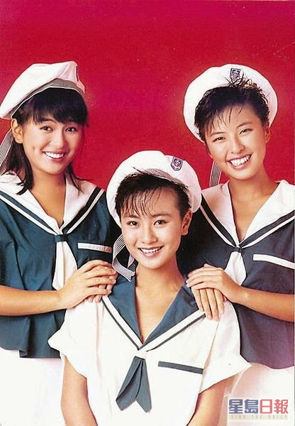 陈加玲（左）是「开心少女组」成员之一。