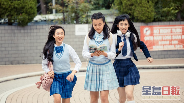左起：Yumi、Chantel同Gigi就係青春。