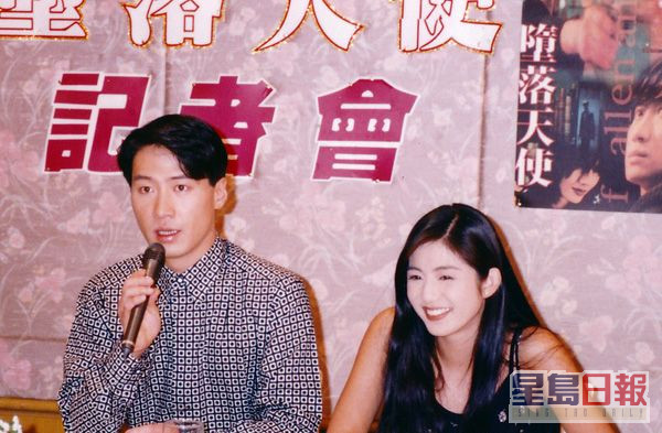 【1995年】杨采妮当年在影坛炙手可热，与黎明等合作过《堕落天使》。