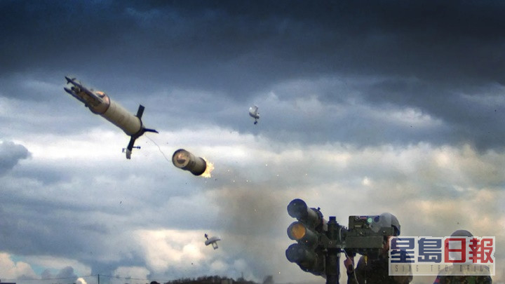 英國對烏克蘭提供大批軍備援助，包括星光導彈武器。網上圖片
