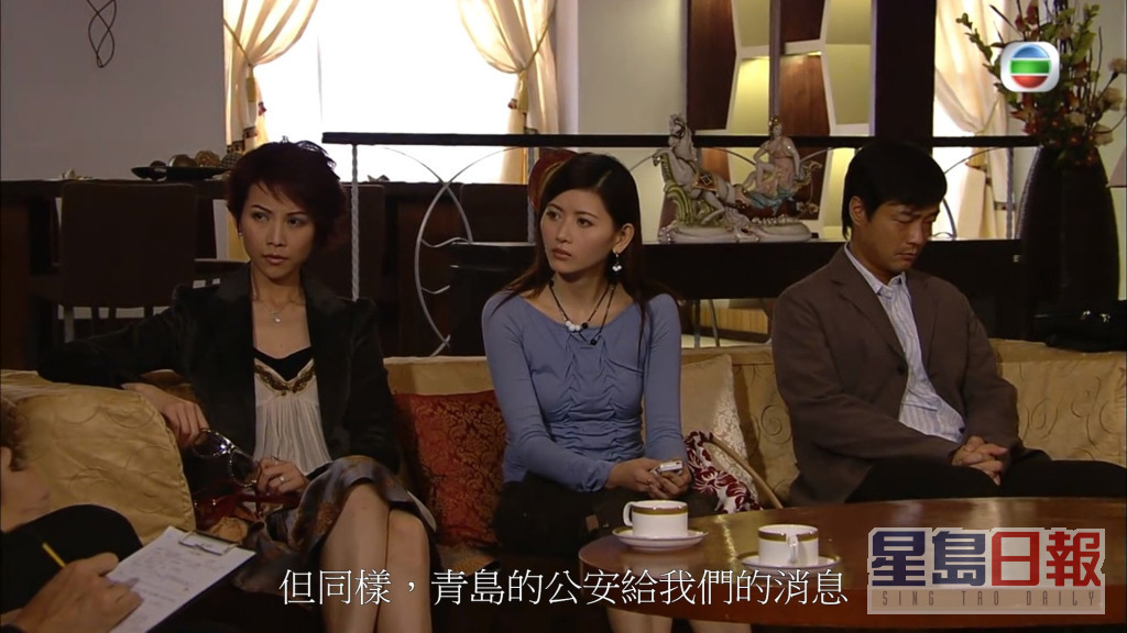 陈霁平在TVB最后一部拍摄剧集《珠光宝气》。