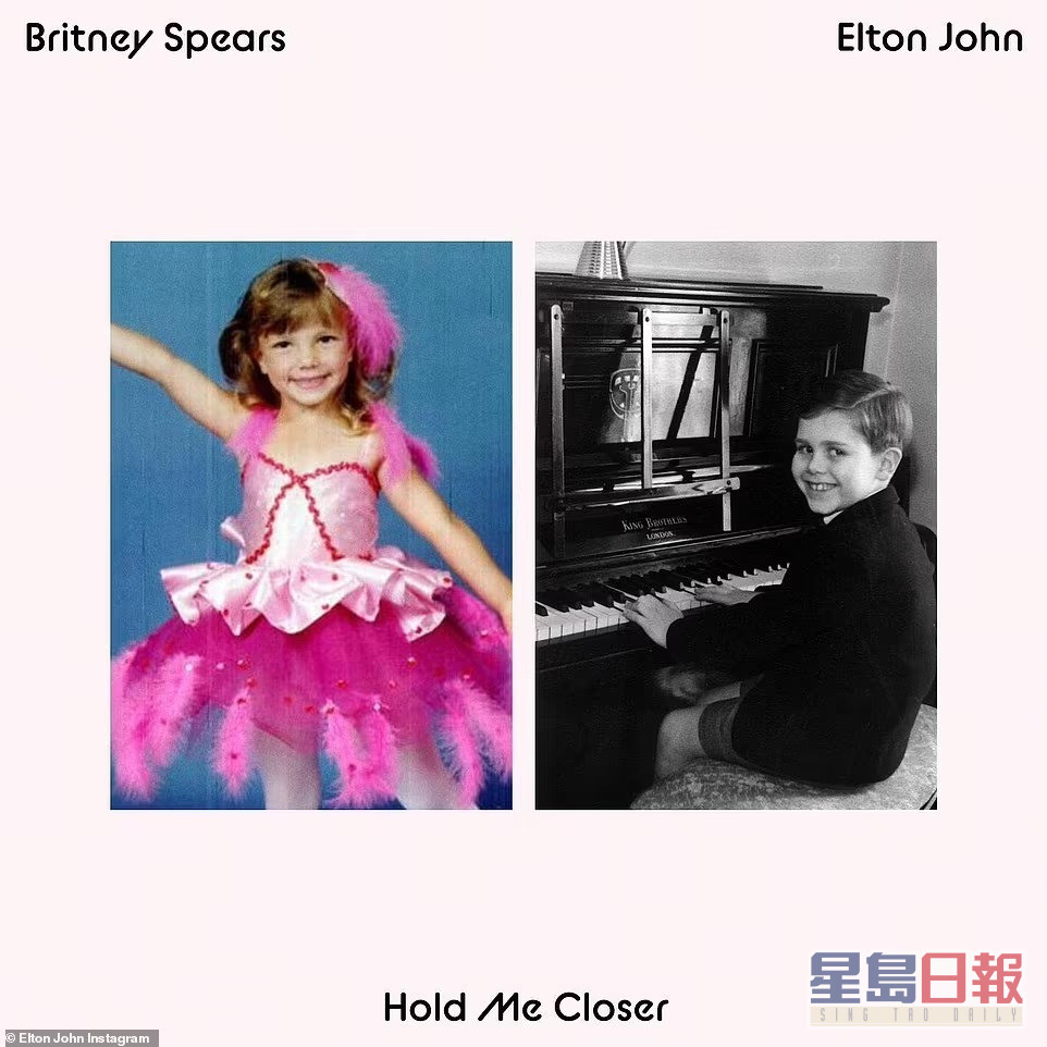 Britney跟艾頓莊的新歌《Hold Me Closer》已於今日上架。