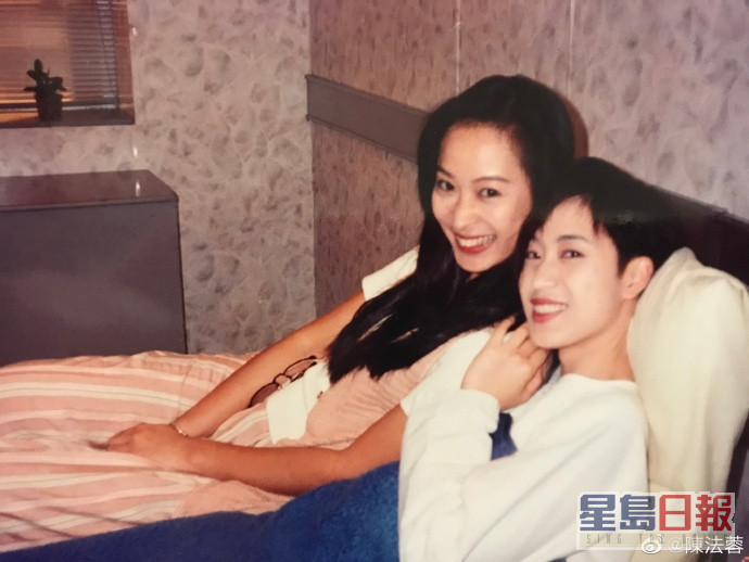 陳法蓉與黎美嫻已成為好朋友。