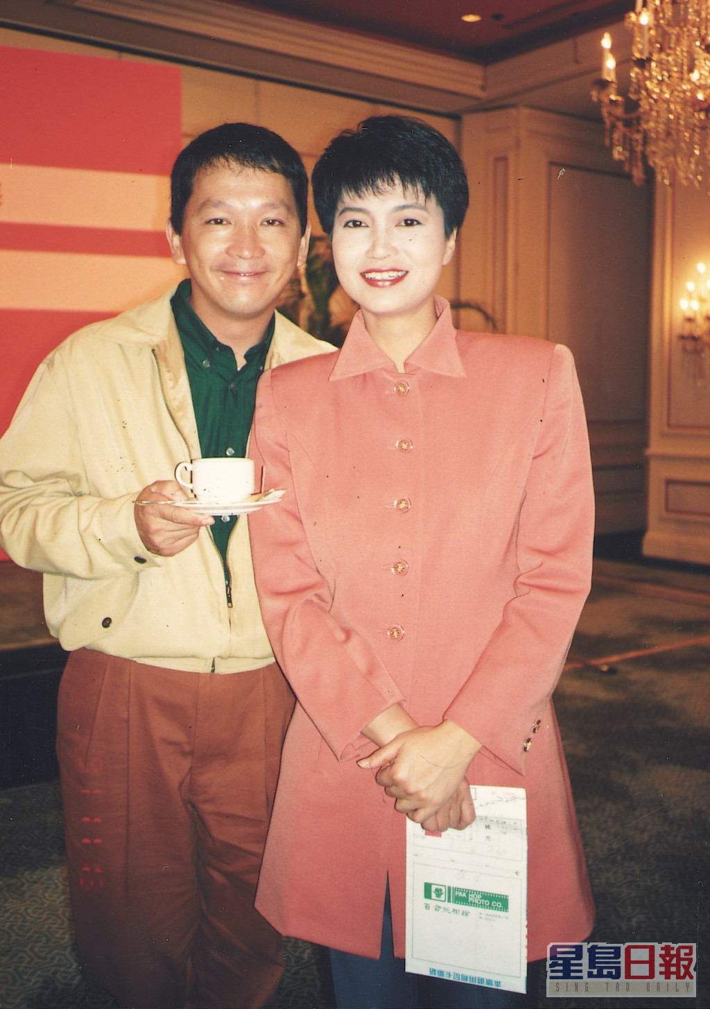 陈敏儿与廖启智于1987年结婚。