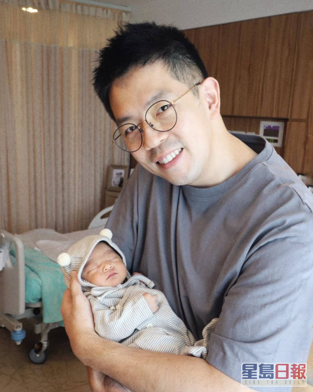 家燕姐儿子石耀庭同新抱陈素怡2021年5月诞下儿子。