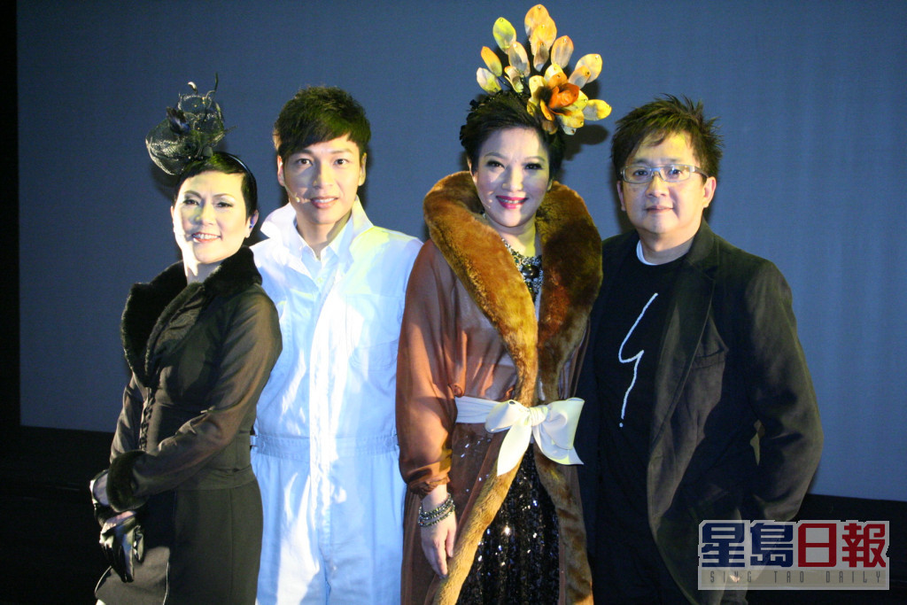 由陈洁灵、刘雅丽和谭伟权主演之音乐剧《星梦尘缘》，同场还有伦永亮。