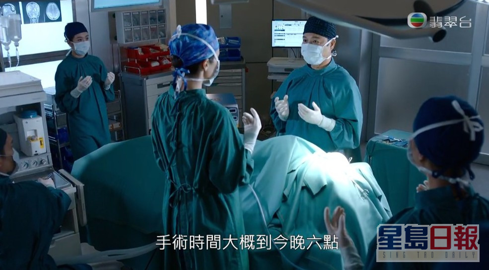 郭晉安最後手術好成功，繼續做到醫生。