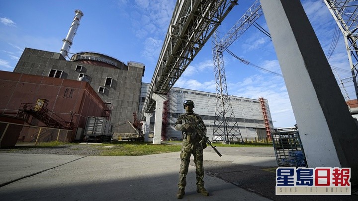 扎波羅熱核電廠危機在宣言中受到關注。AP圖片