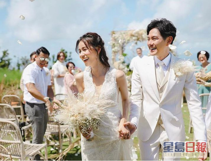 黄翠如于2018年与萧正楠旅行注册结婚，翌年5月在峇里补办婚礼。