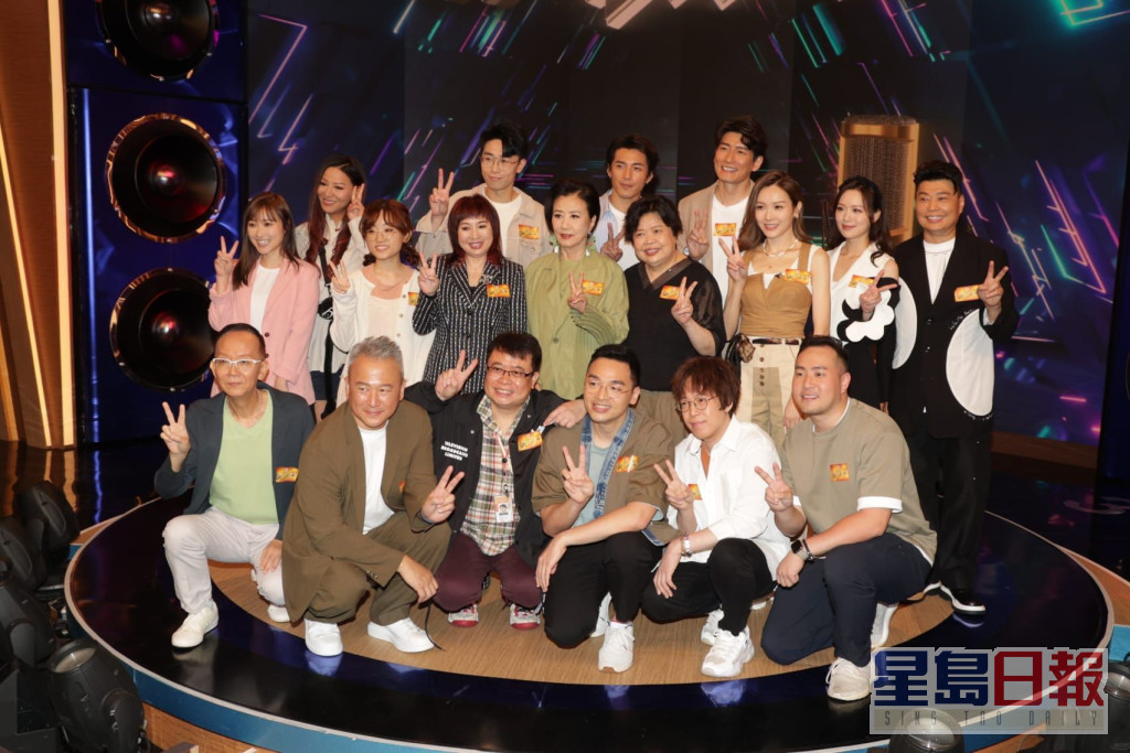 TVB节目《好声好戏》今日进行录影。
