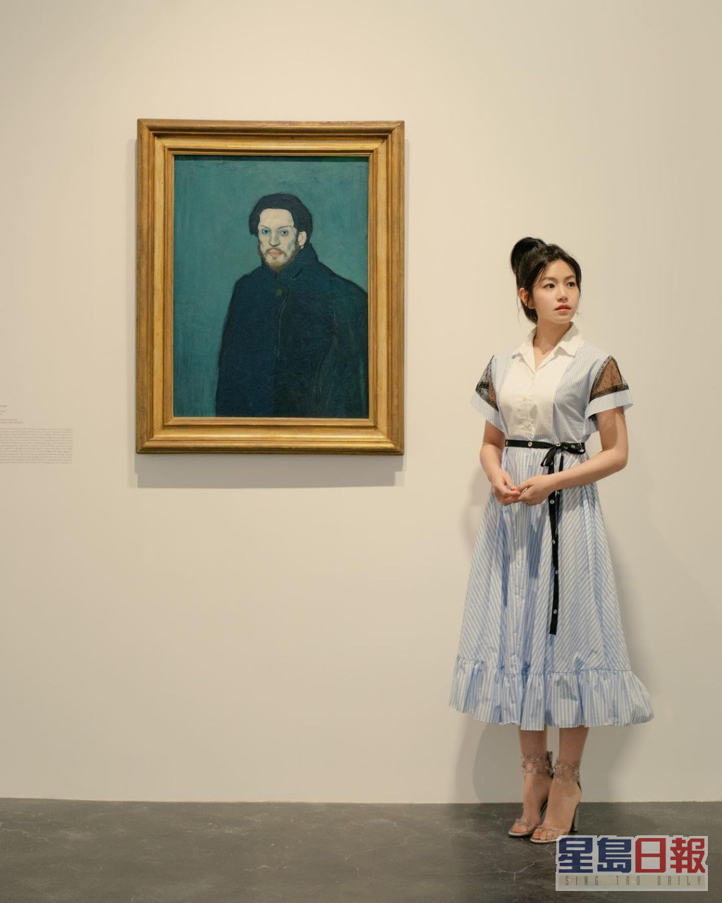 陳妍希好有藝術氣息。