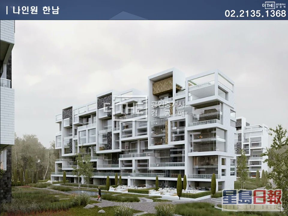 Nine One Hannam豪宅，除了Jimin外，BTS隊長RM及G-Dragon亦在該處有物業。