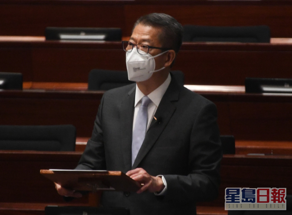 陳茂波表示香港仍然充斥機遇。資料圖片