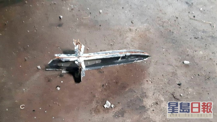 有疑似伊朗的「見證者136」無人機被擊落。路透社圖片