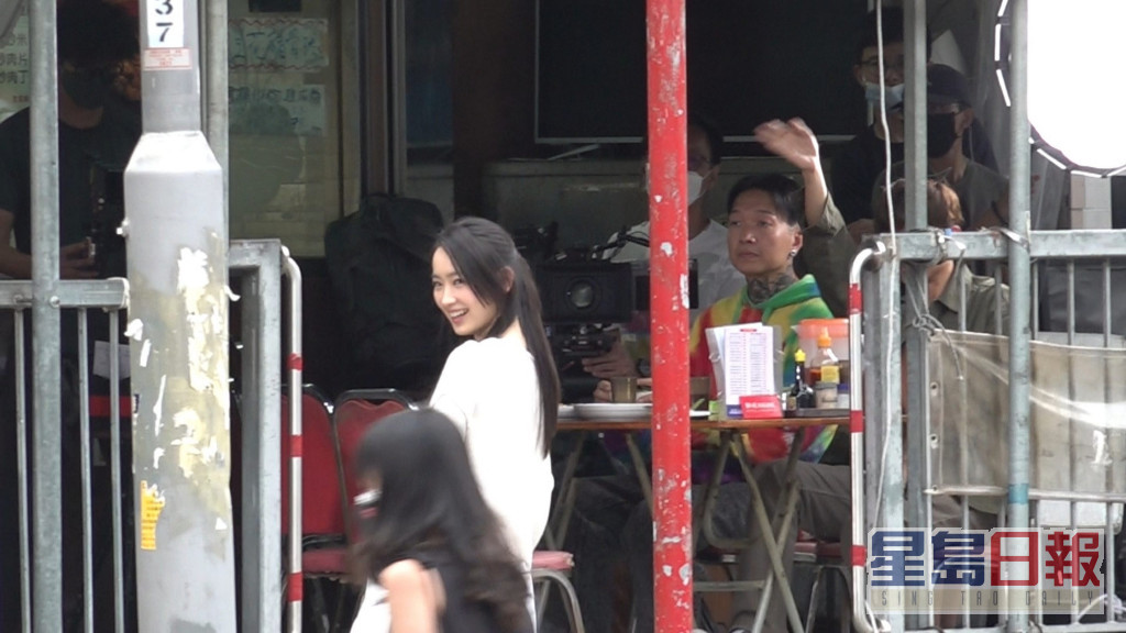 林恺铃早前参演ViuTV剧集《死角》拍摄。