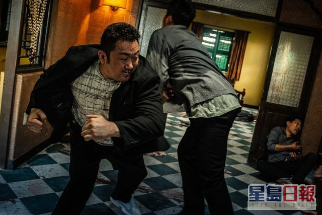 馬東石主演的《犯罪都市2》在韓國大收，累計入場人次已突破1,200萬。