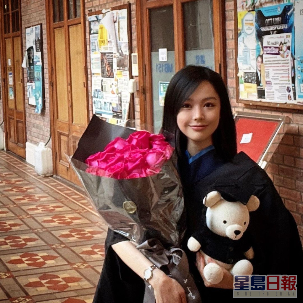 林婷婷去年修畢香港大學文學及文化研究碩士學位。