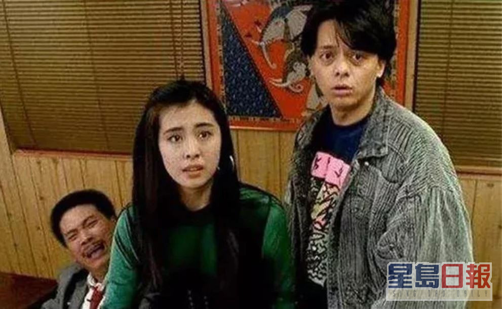 黄斌（右）于8、90年代拍过不少港产片。