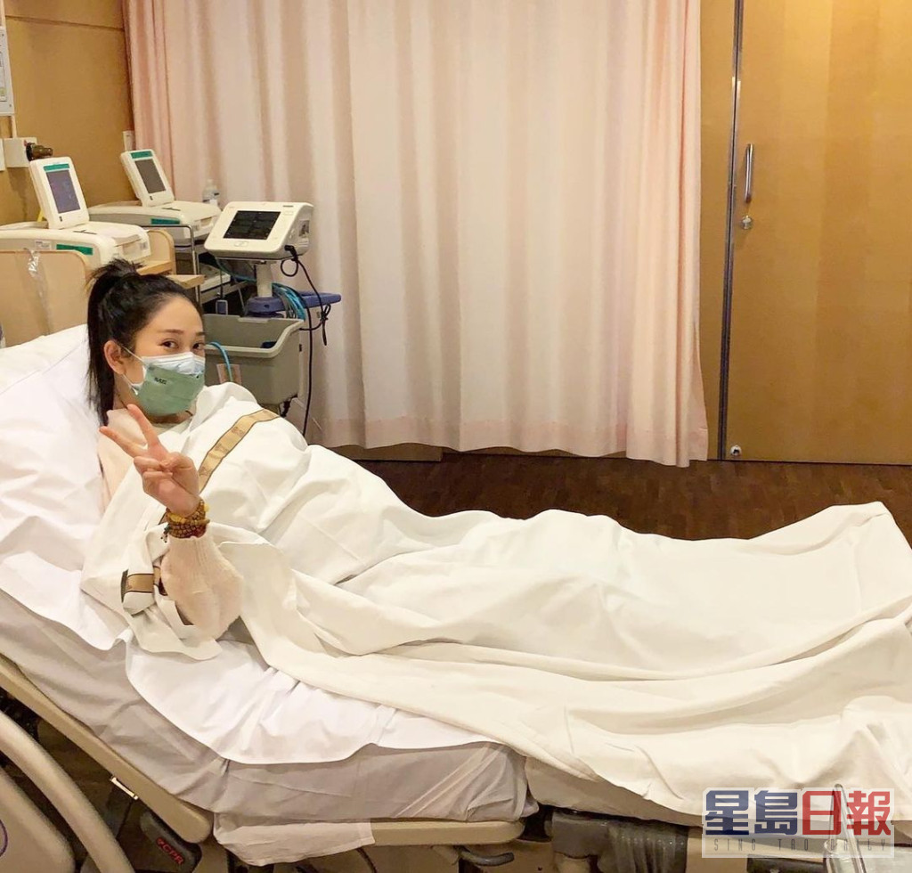 Jessica陣痛往返醫院等生，等到半夜才穿羊水。
